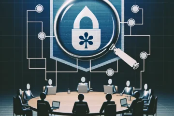 "Zoom watermark detection feature for preventing content leaks during meetings, showcasing a screenshot of the user interface with watermark settings."