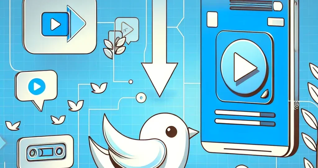 "Step-by-step guide to download Twitter videos using SSS Twitter Download in 2025, showcasing the download process on a user-friendly interface."